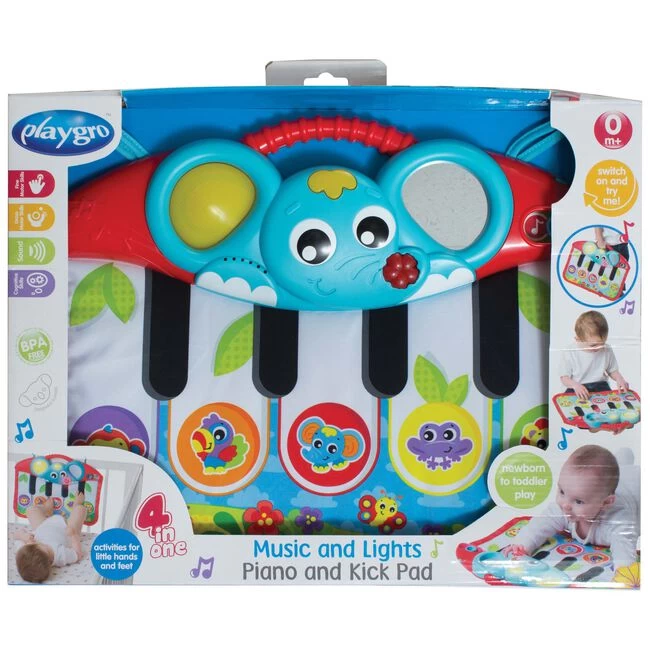 Playgro Music & Light Piano Trappelmat 4 Playgro Music & Light Piano Trappelmat - Afbeelding 2