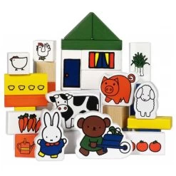 Nijntje Houten Blokken Boerderij