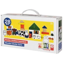 Nijntje Houten Blokken Boerderij 9 Nijntje Houten Blokken Boerderij -Speelgoed & Boeken Deals 128426 1284260099 3