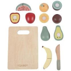 Little Dutch Houten Snijfruit -Speelgoed & Boeken Deals 134532 1345320099 2
