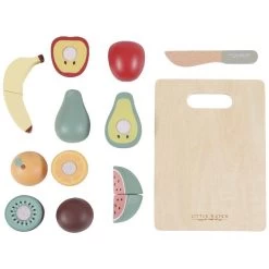 Little Dutch Houten Snijfruit -Speelgoed & Boeken Deals 134532 1345320099 3