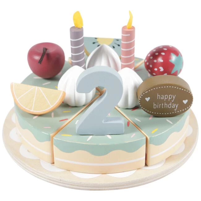 Little Dutch Houten Verjaardagstaart XL 5 Little Dutch Houten Verjaardagstaart XL - Afbeelding 3