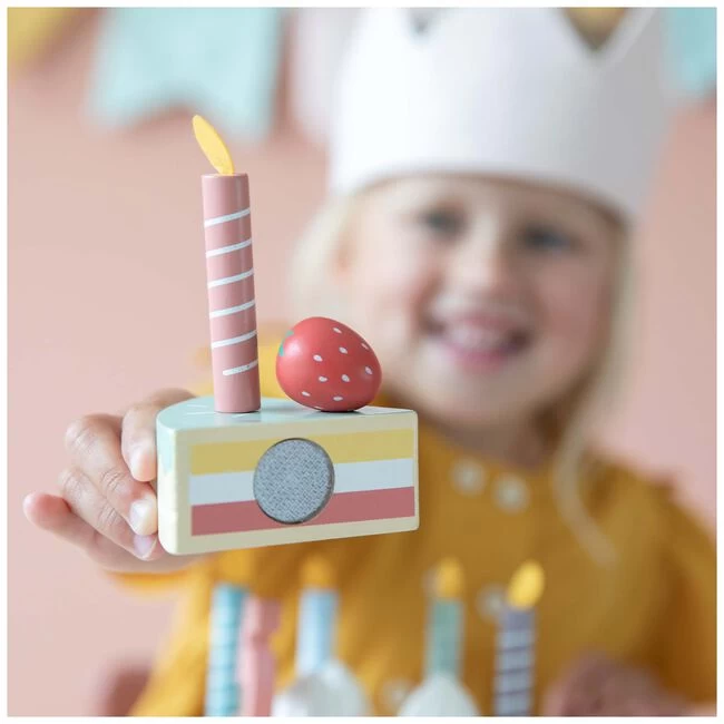 Little Dutch Houten Verjaardagstaart XL 7 Little Dutch Houten Verjaardagstaart XL - Afbeelding 5