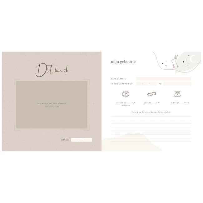 Maan Amsterdam Invulboek Eerste Jaar - Collectie Eclipse 5 Maan Amsterdam Invulboek Eerste Jaar - Collectie Eclipse - Afbeelding 3