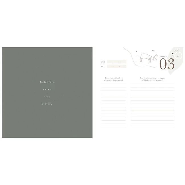 Maan Amsterdam Invulboek Eerste Jaar - Collectie Eclipse 6 Maan Amsterdam Invulboek Eerste Jaar - Collectie Eclipse - Afbeelding 4