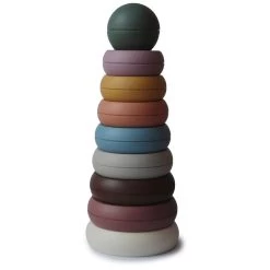 Mushie Ring Stapeltoren 8-delig