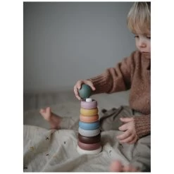 Mushie Ring Stapeltoren 8-delig -Speelgoed & Boeken Deals 138359 1383592032 4