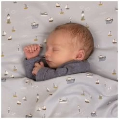 Little Dutch Ledikanthoeslaken Sailors Bay -Speelgoed & Boeken Deals 140024 1400240070 2