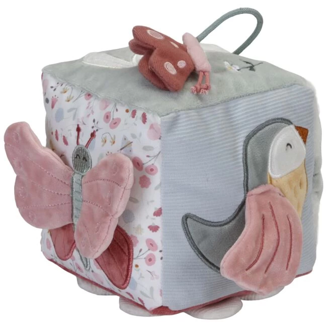 Little Dutch Activiteitenkubus Flowers & Butterflies 3 Little Dutch Activiteitenkubus Flowers & Butterflies