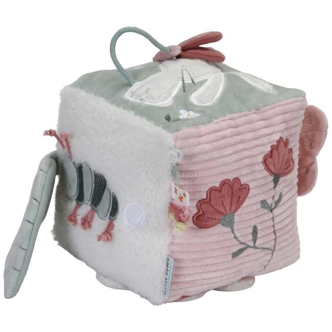 Little Dutch Activiteitenkubus Flowers & Butterflies 4 Little Dutch Activiteitenkubus Flowers & Butterflies - Afbeelding 2