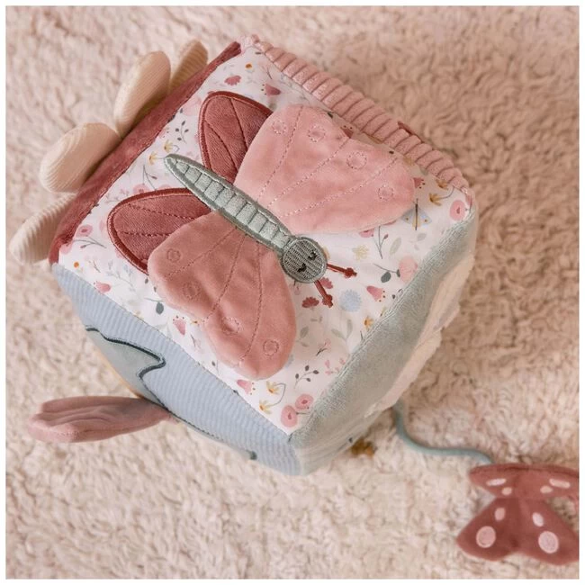 Little Dutch Activiteitenkubus Flowers & Butterflies 8 Little Dutch Activiteitenkubus Flowers & Butterflies - Afbeelding 6
