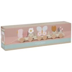 Little Dutch Blokkentrein Flowers & Butterflies -Speelgoed & Boeken Deals 141179 1411790060 3
