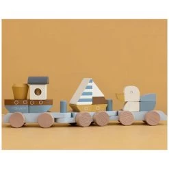 Little Dutch Blokkentrein Sailors Bay -Speelgoed & Boeken Deals 141180 1411800072 2