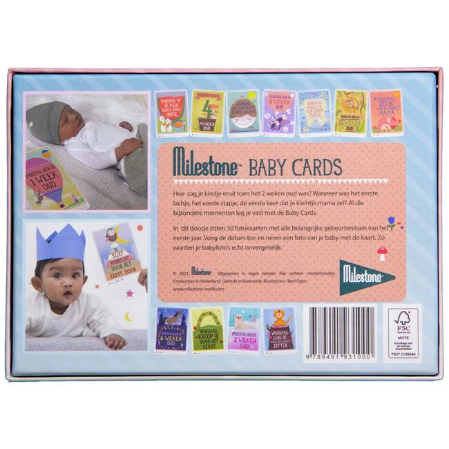Milestone Baby Fotokaarten - Original 4 Milestone Baby Fotokaarten - Original - Afbeelding 2