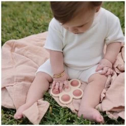 Mushie Press Toy Bloem -Speelgoed & Boeken Deals 142307 1423070058 2