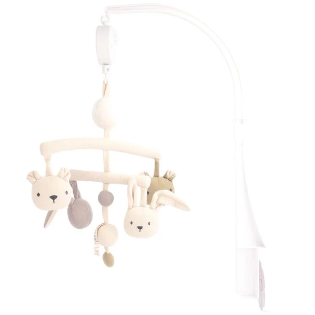 Prénatal Muziekmobiel Little Knits 3 Prénatal Muziekmobiel Little Knits