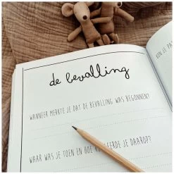 Kidooz Invulboek Bump - 9-maanden - Zwangerschap - Linnen -Speelgoed & Boeken Deals 142559 1425590035 5