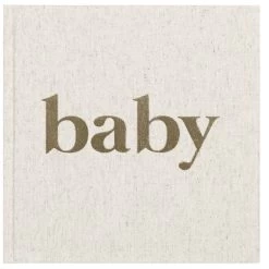 Kidooz Invulboek Baby - Eerste Jaar - Linnen