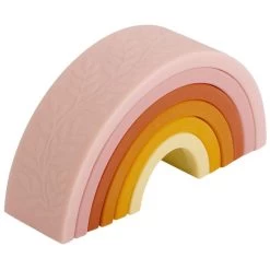 A Little Lovely Company Stapelspeelgoed Regenboog Sunset