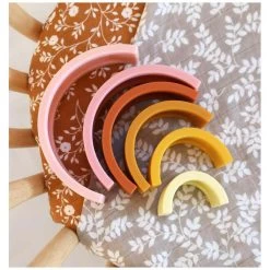 A Little Lovely Company Stapelspeelgoed Regenboog Sunset -Speelgoed & Boeken Deals 143193 1431930055 4