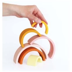 A Little Lovely Company Stapelspeelgoed Regenboog Sunset -Speelgoed & Boeken Deals 143193 1431930055 5