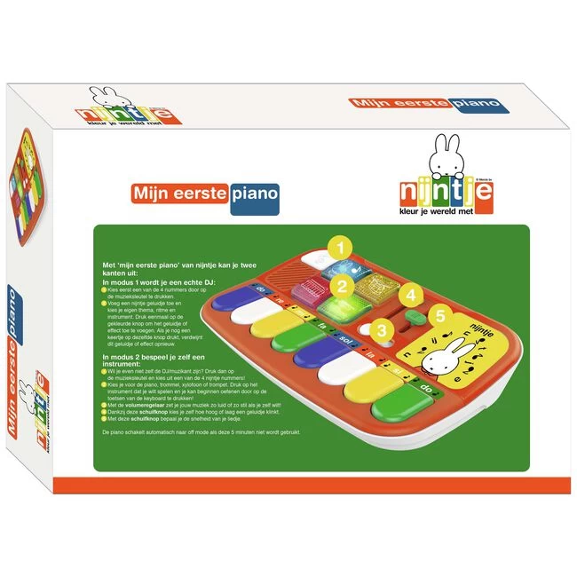 Nijntje Mijn Eerste Piano 6 Nijntje Mijn Eerste Piano - Afbeelding 4