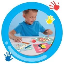 SES My First 3 In 1 Set - Vingerverven, Kleuren En Vormen Plakken -Speelgoed & Boeken Deals 143752 1437520099 5