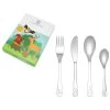 Zilverstad Bosdieren Kinderbestek-set 4-delig -Speelgoed & Boeken Deals 1461430013