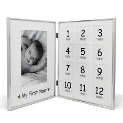 Zilverstad Fotolijst 1 Jaar