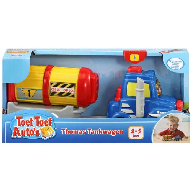 VTech Toet Toet Auto Thomas Tankwagen 4 VTech Toet Toet Auto Thomas Tankwagen - Afbeelding 2