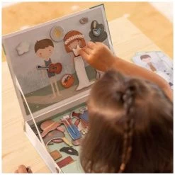 Little Dutch Magnetisch Speelbord Jim & Rosa -Speelgoed & Boeken Deals 1465690099 3