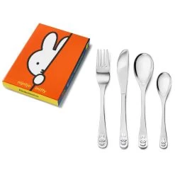 Zilverstad Nijntje Kinderbestekset 4-delig