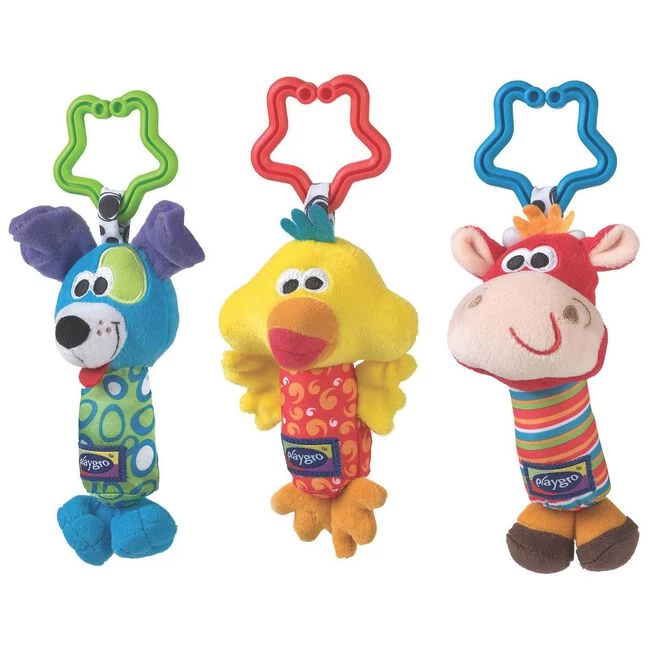 Playgro Tinkle Trio Hangspeeltjes 3 Playgro Tinkle Trio Hangspeeltjes