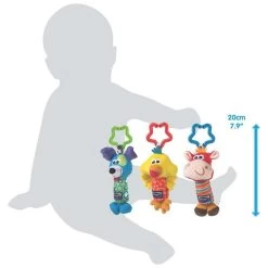 Playgro Tinkle Trio Hangspeeltjes 10 Playgro Tinkle Trio Hangspeeltjes -Speelgoed & Boeken Deals 93677 0936770099 2