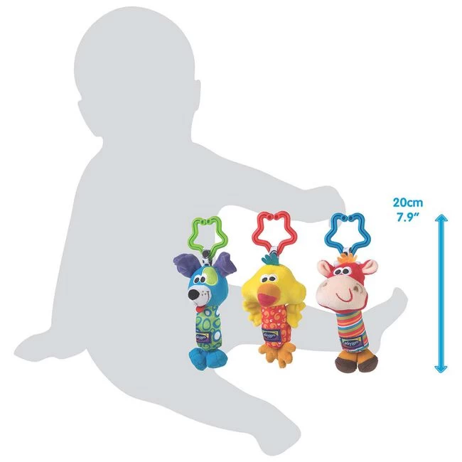 Playgro Tinkle Trio Hangspeeltjes 5 Playgro Tinkle Trio Hangspeeltjes - Afbeelding 3